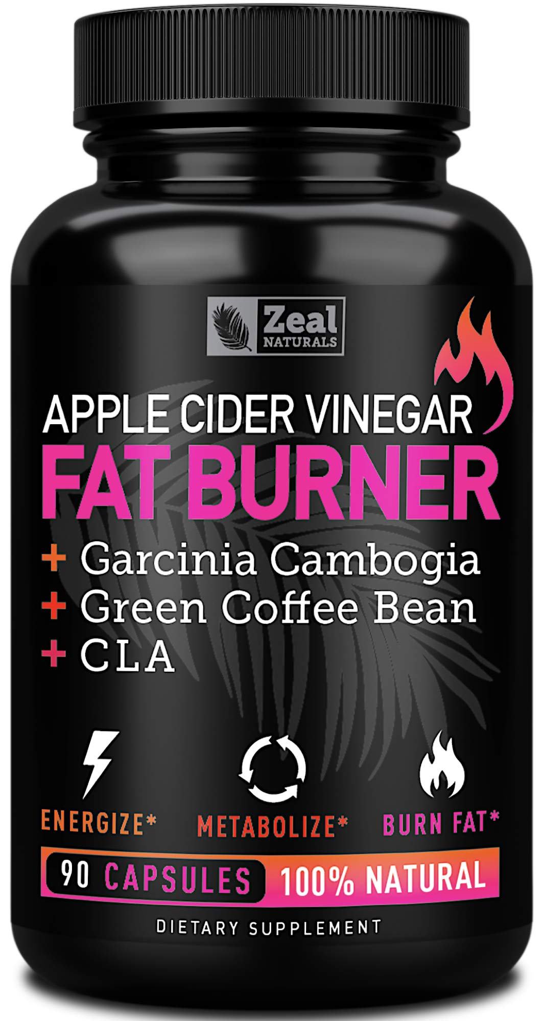 Zeal Naturals Apple Cider Vinegar Weight Management Capsules 90 Count