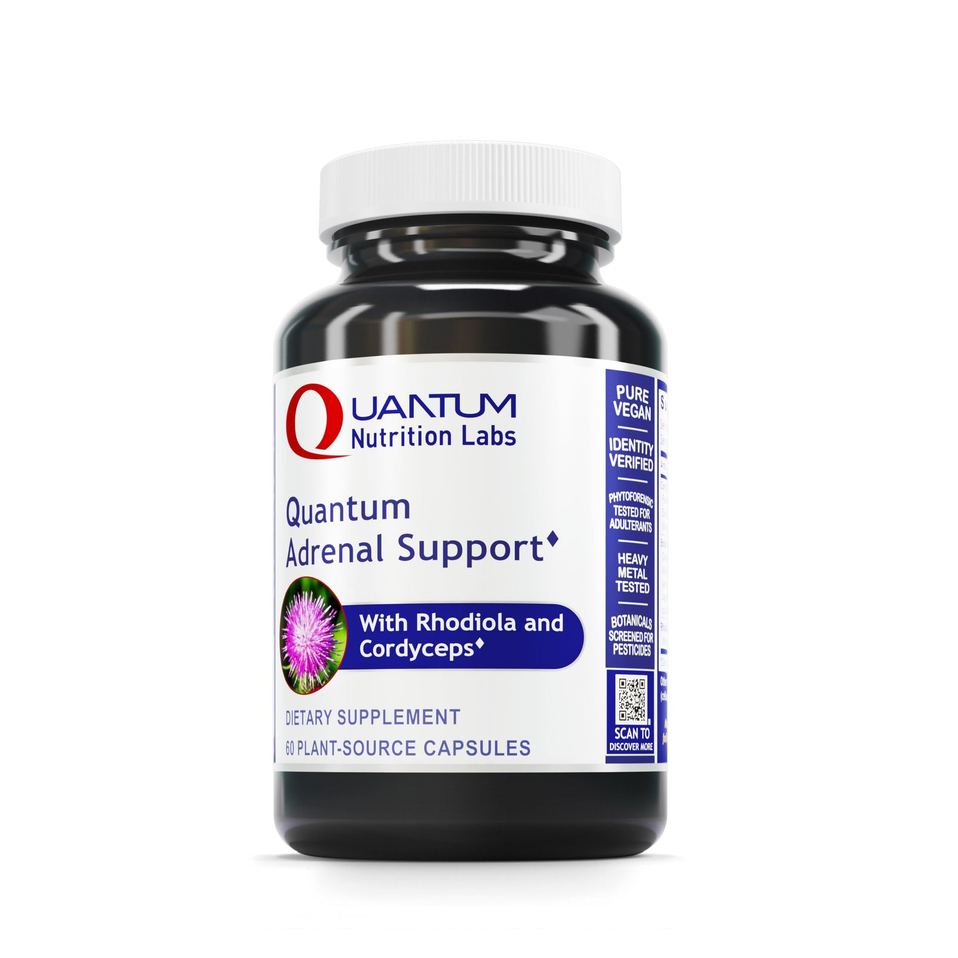 Quantum Nutrition Adrenal Support Capsules, 60 Count