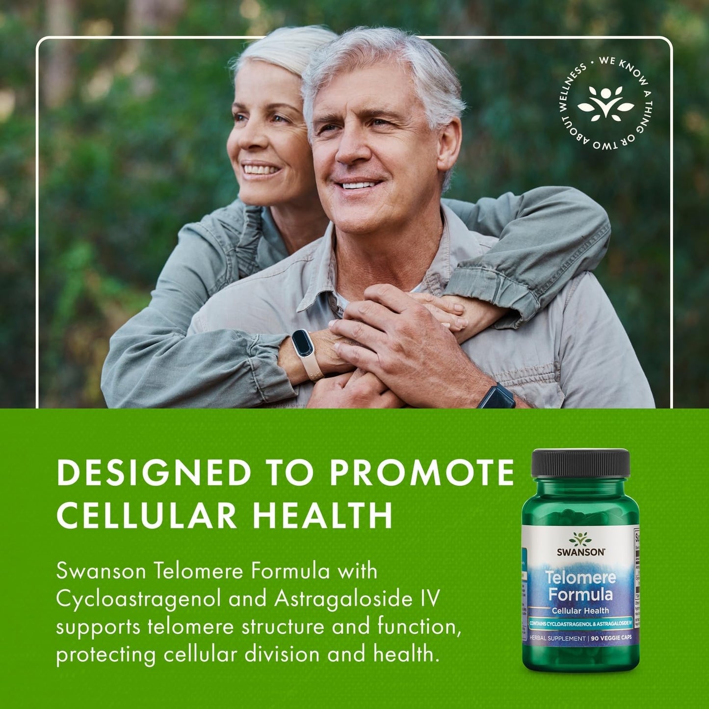 Swanson Cyclocell Telomere Formula Capsule 90