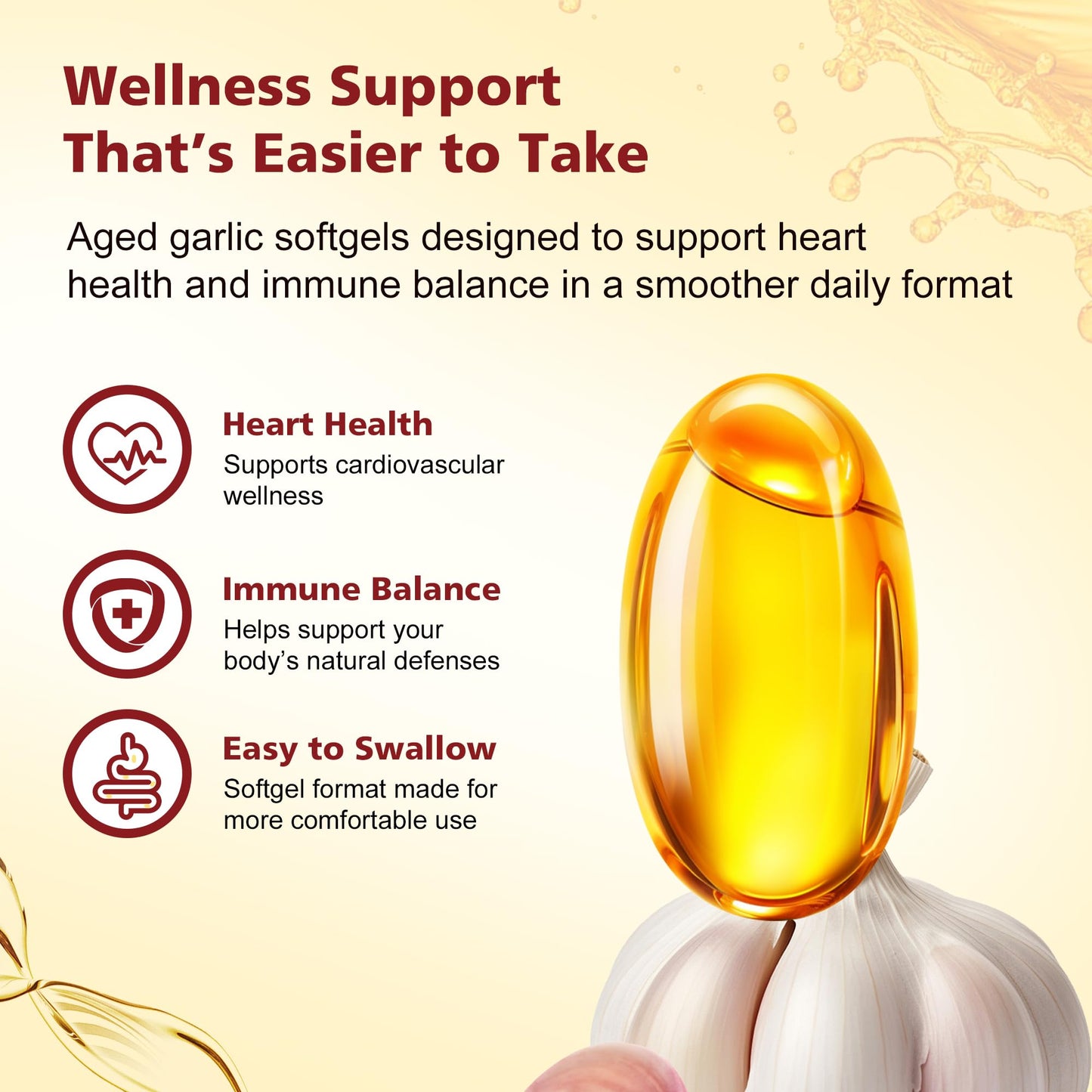 Zoone Aged Garlic Extract Softgels, 300 Count