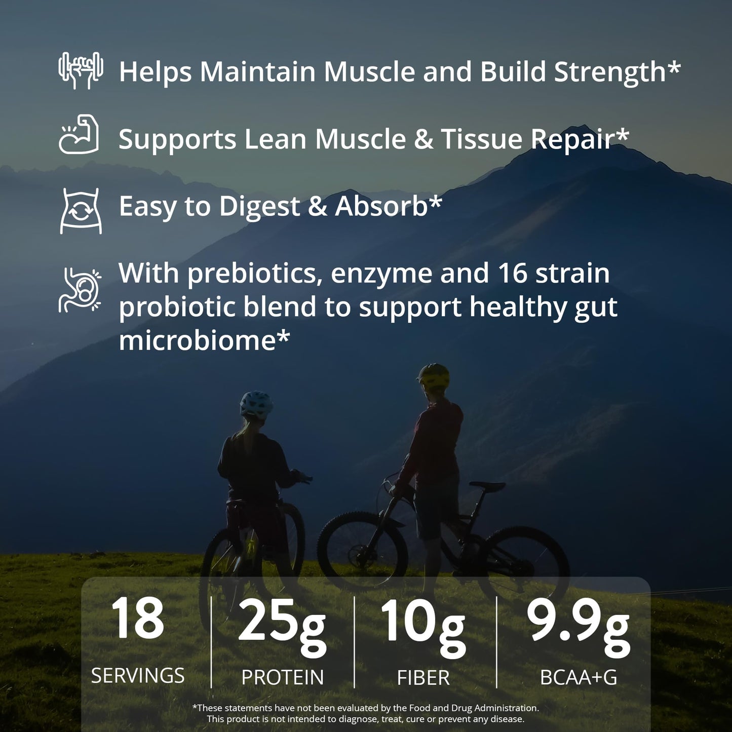 MRM Gainer Protein with Probiotics & Postbiotics Powder 53.3