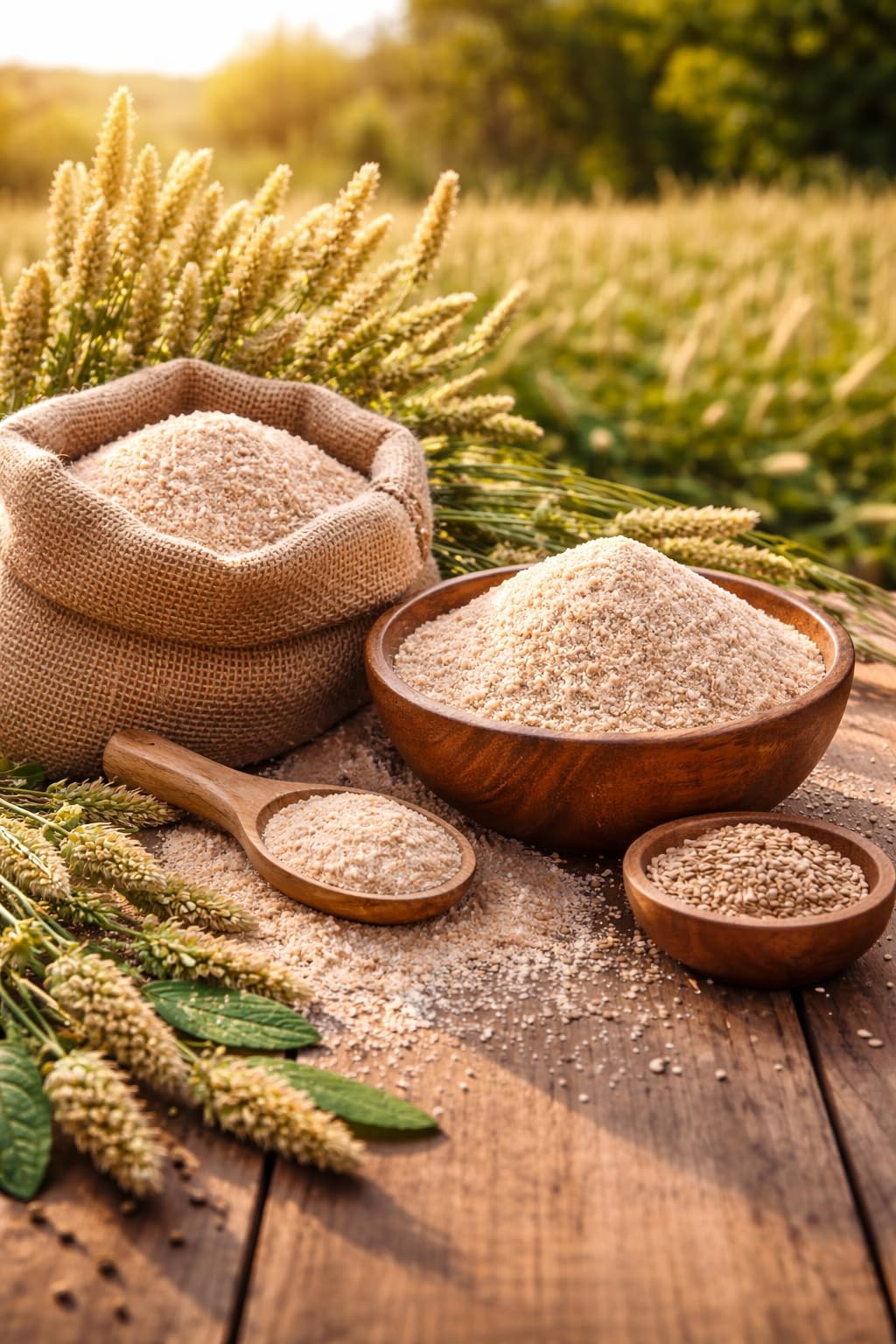 FARMVEDIC Psyllium Husk Fiber Powder 17.63 oz