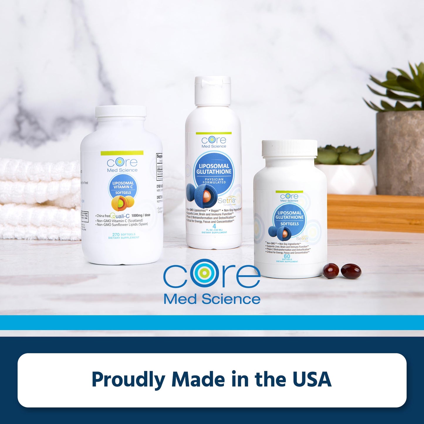 Core Med Science Liposomal Glutathione Soft Gels