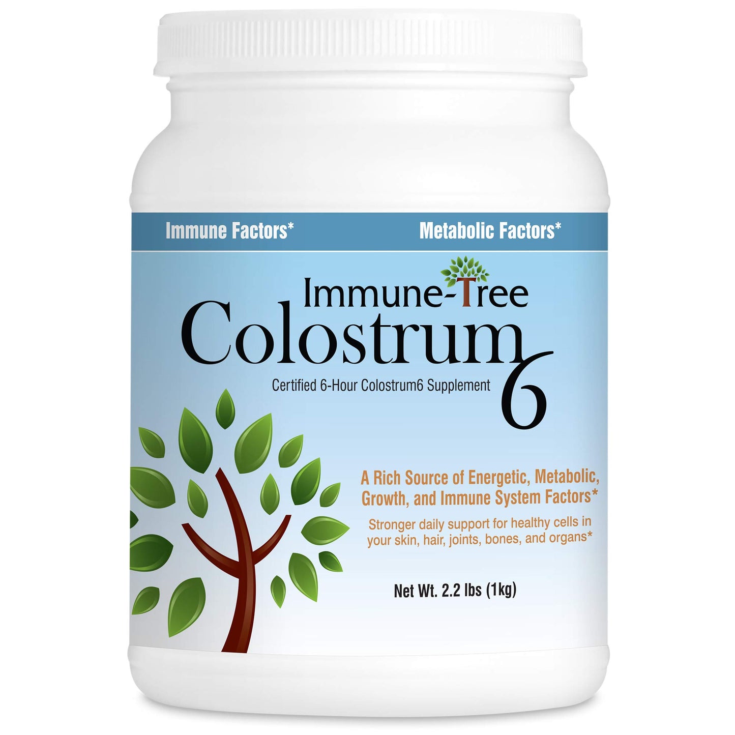 Immune-Tree 100% Pure Bovine Colostrum Powder (Grass-Fed) 35