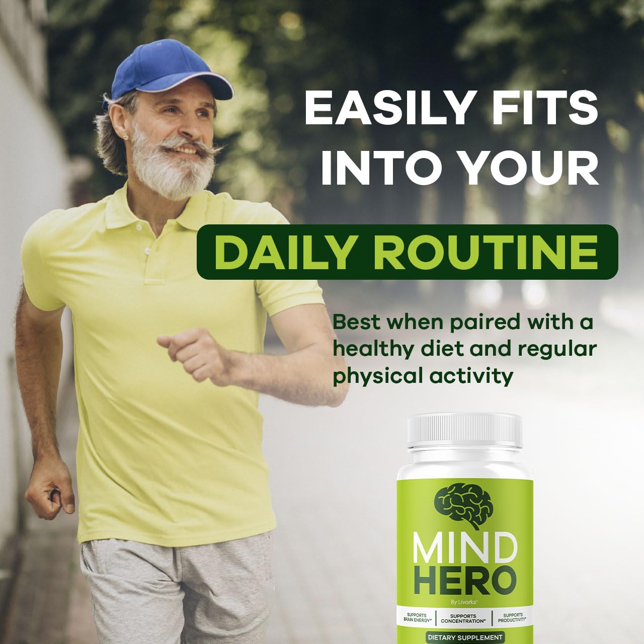 LIVORKA Mind Hero Capsules 180 Capsules