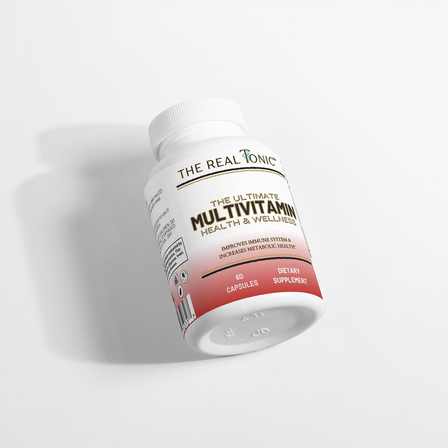 The Real Tonic Ultimate Multivitamin Complex with Vitamins, Minerals, and Antioxidants, 60 Capsules