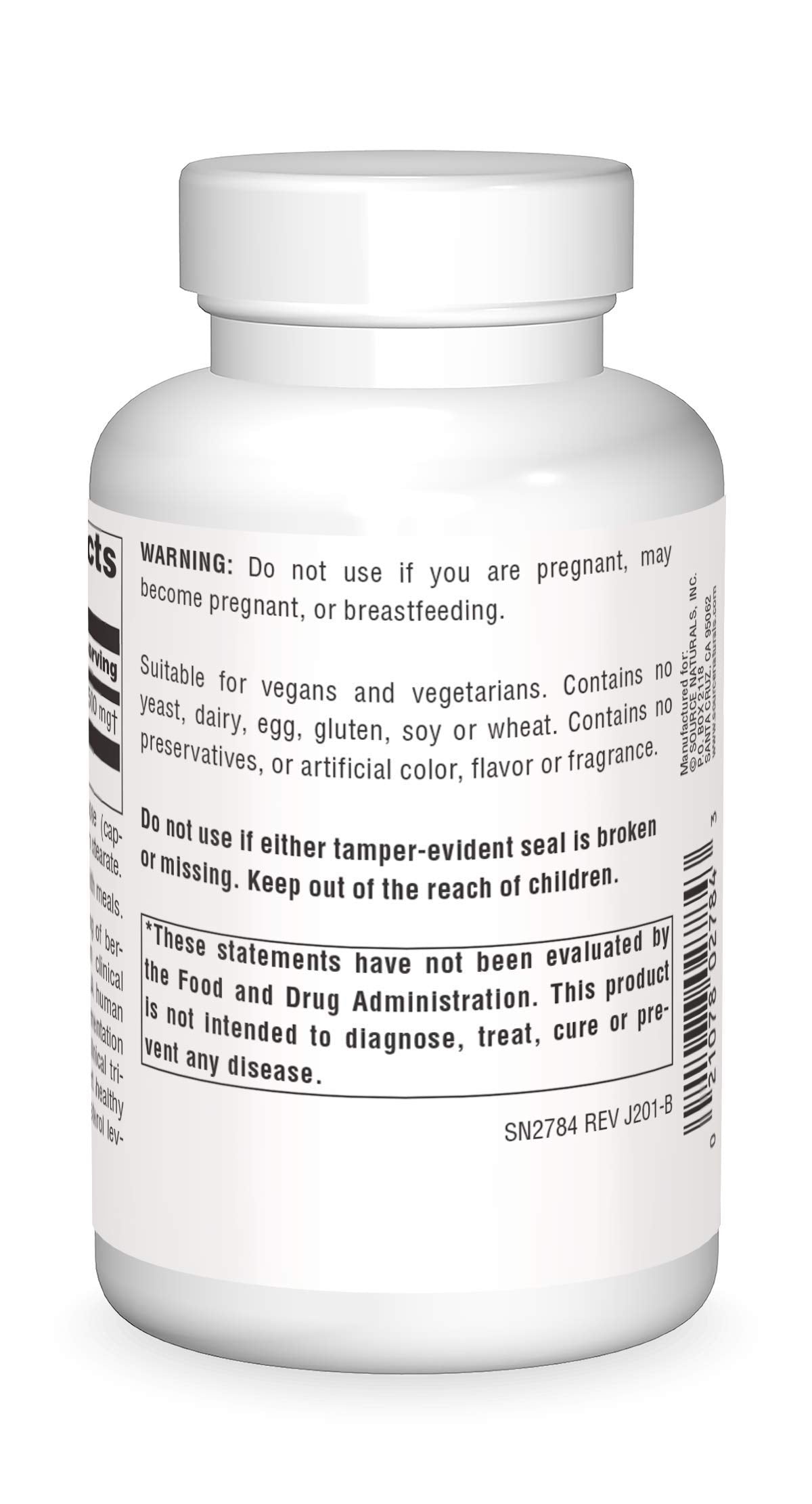 Source Naturals Berberine Vegetarian Capsules, 120