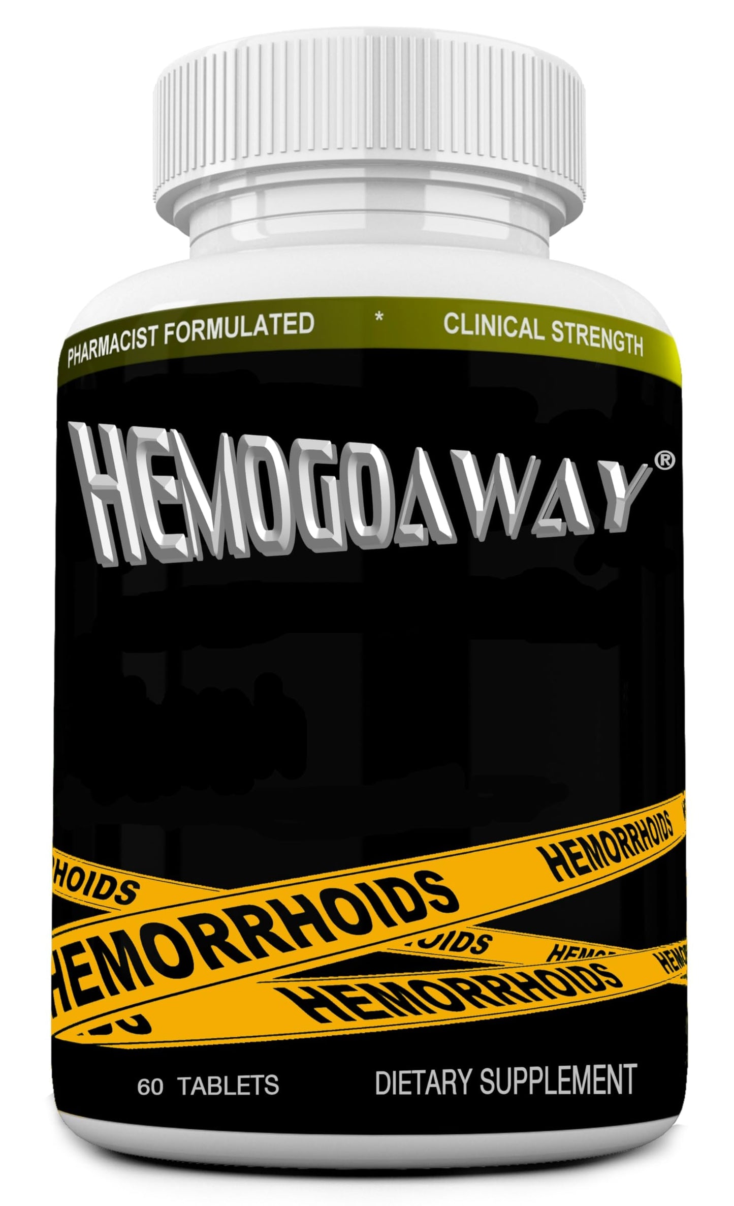 MINANATURALS Hemogoaway Natural Hemorrhoid Relief Supplement Tablet, 60 Tablets