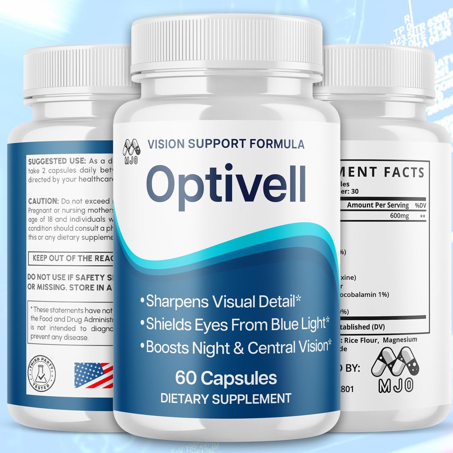 MJO Optivell Eye 60 Capsules