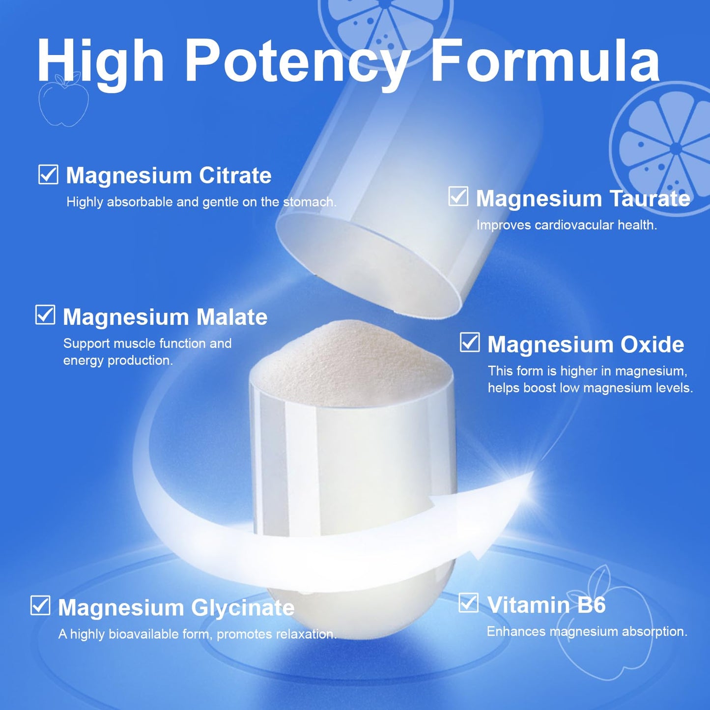 Novafun Magnesium B6 Supplement 120 Capsules