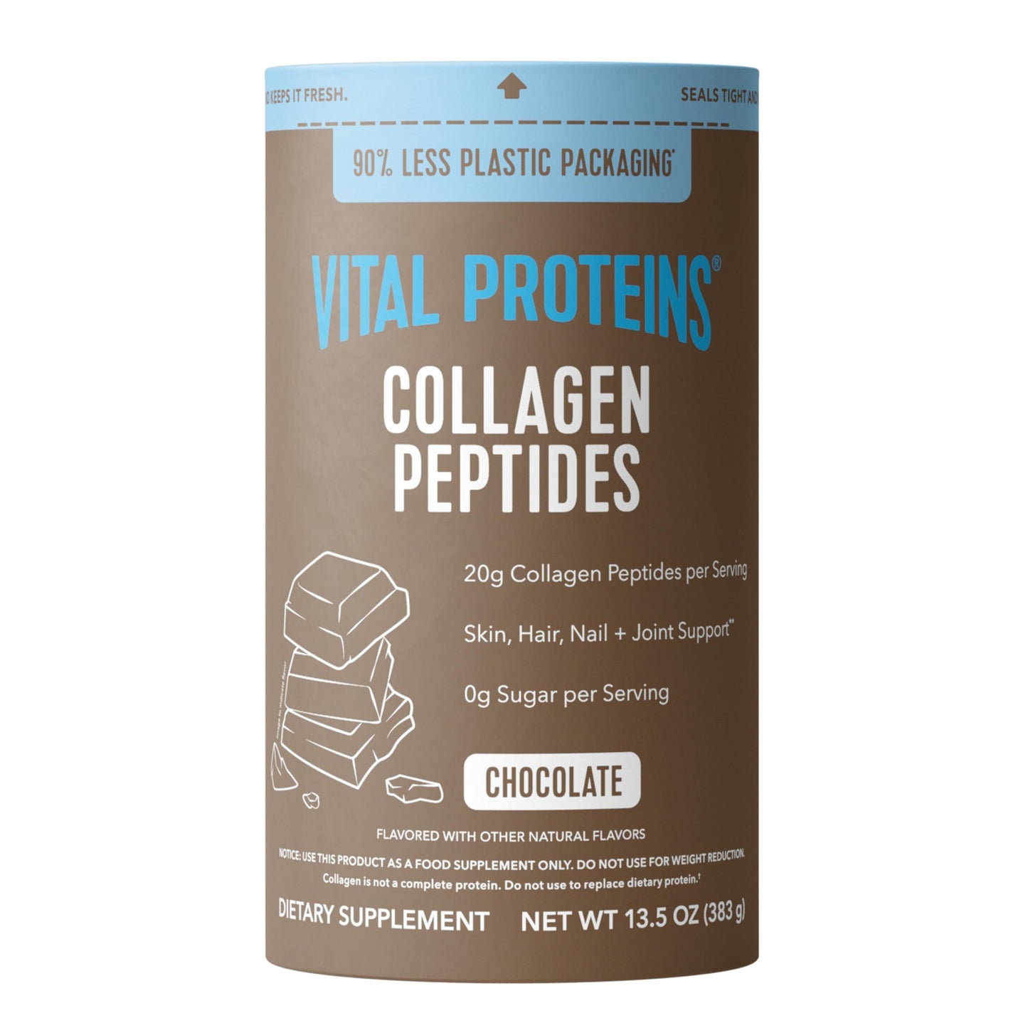 Vital Proteins Collagen Peptides Powder, Chocolate, 13.5 oz
