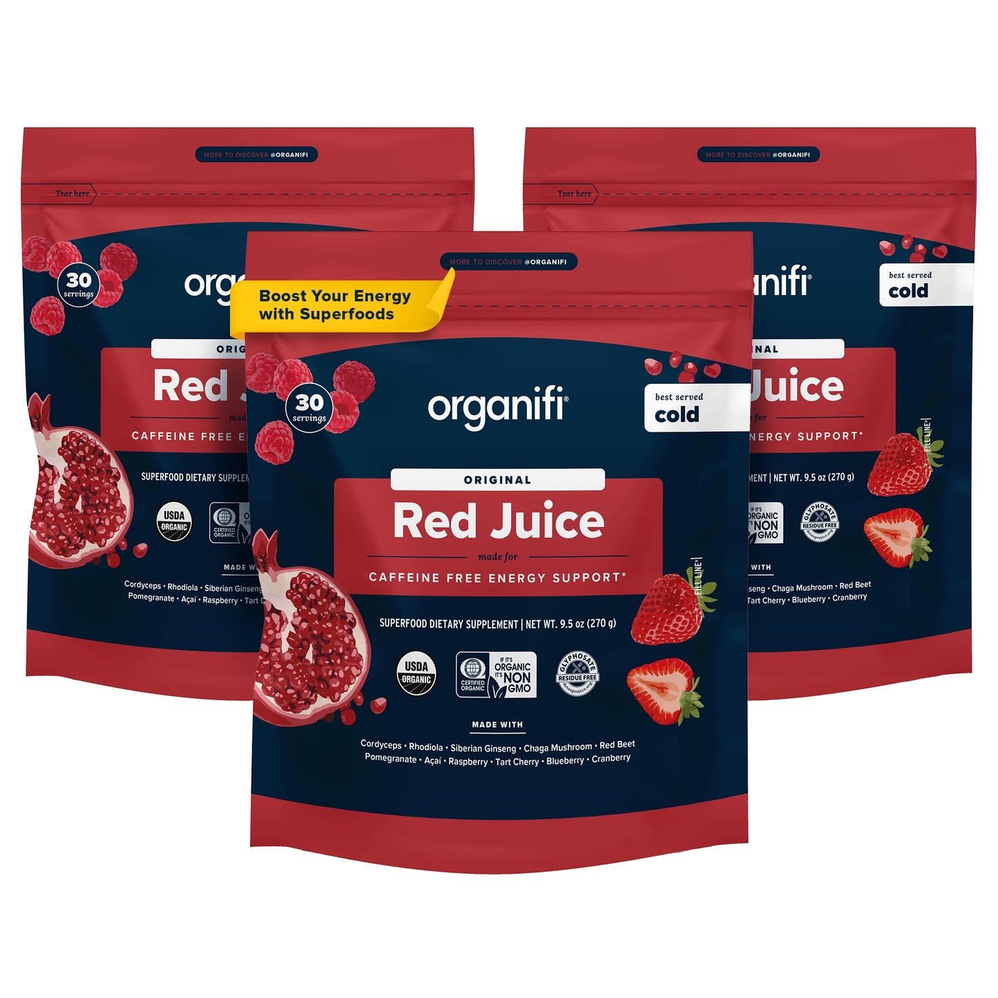 Organifi Red Juice Powder 28.5 oz