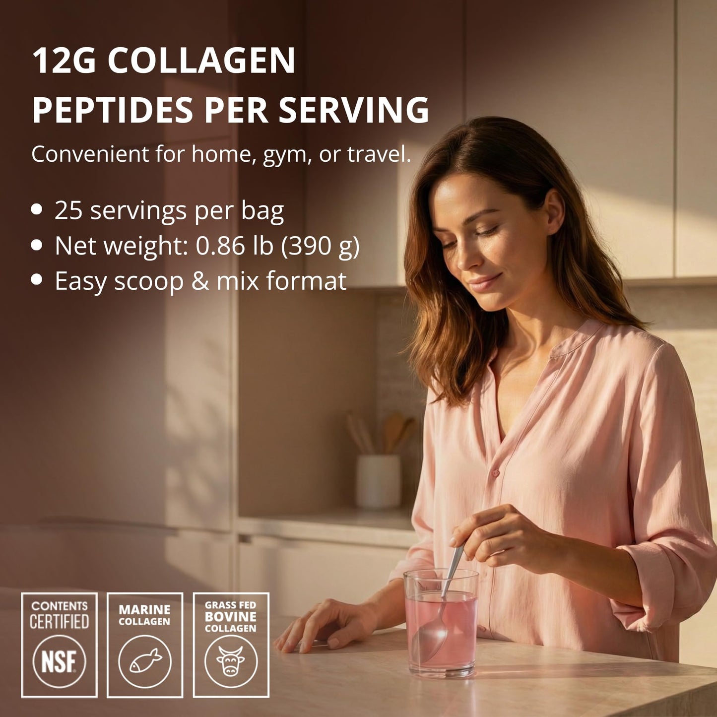 Vitalura Labs Collagen Peptides Powder 13.76 Ounce