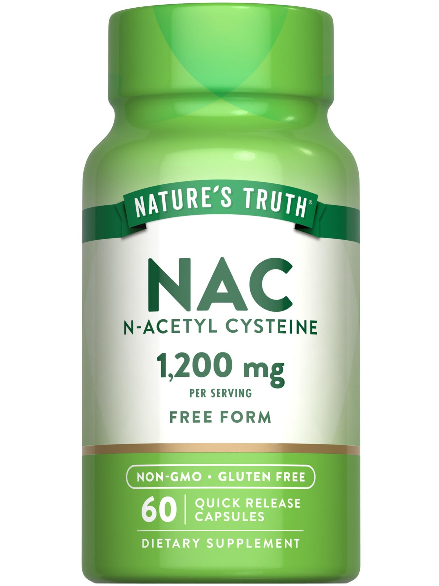 Nature's Truth NAC Supplement Capsules 60 Count