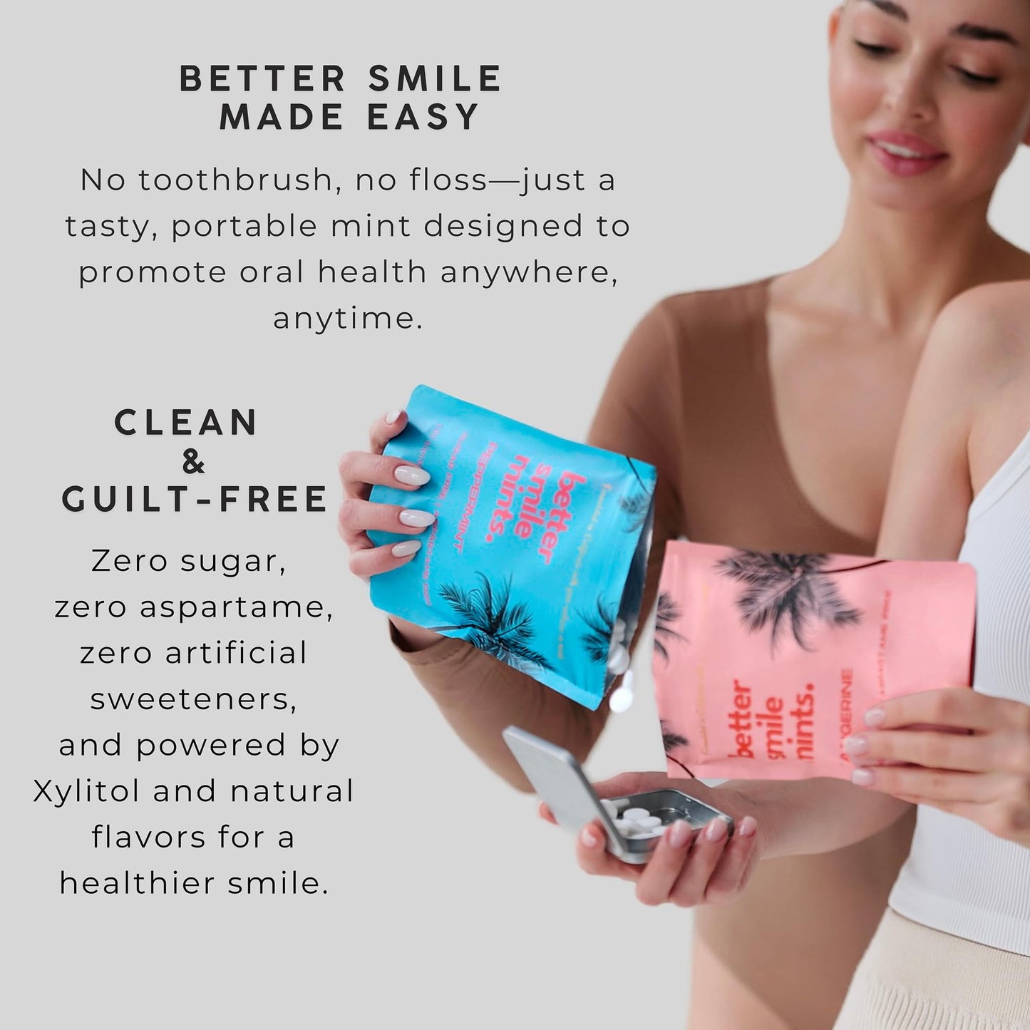 NOOZ Better Smile Mints 180 Tablets