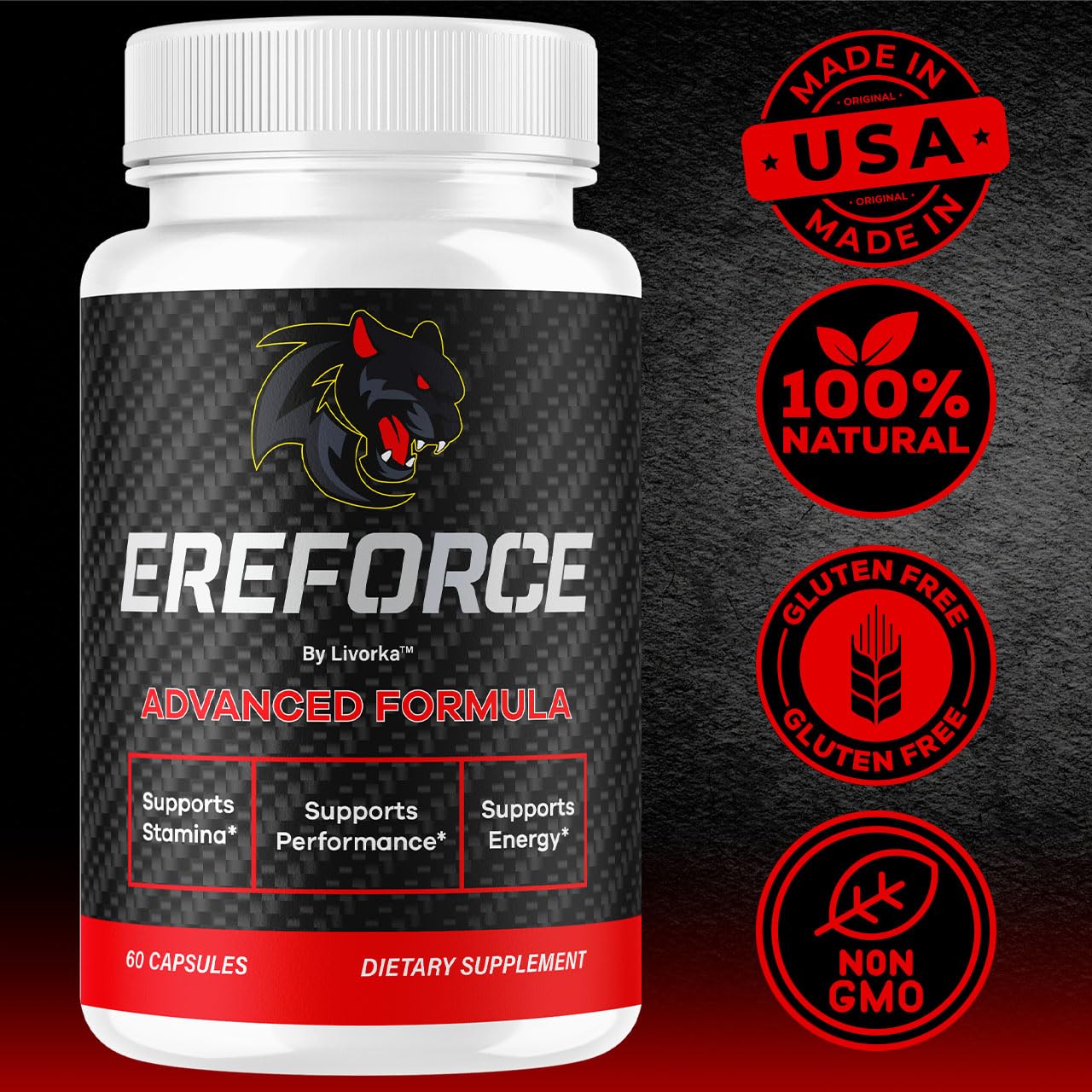 LIVORKA Ereforce Capsules 120 Capsules