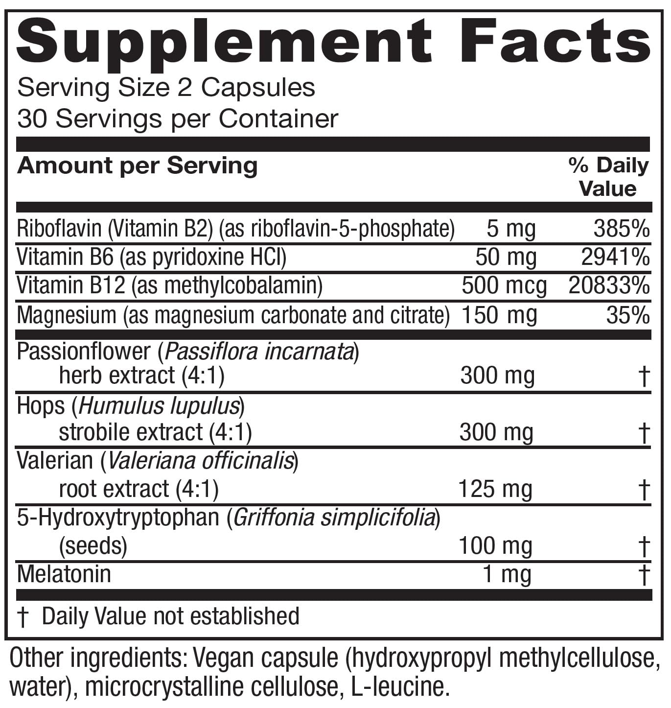 Vitanica Sleepblend Capsule 60 Count