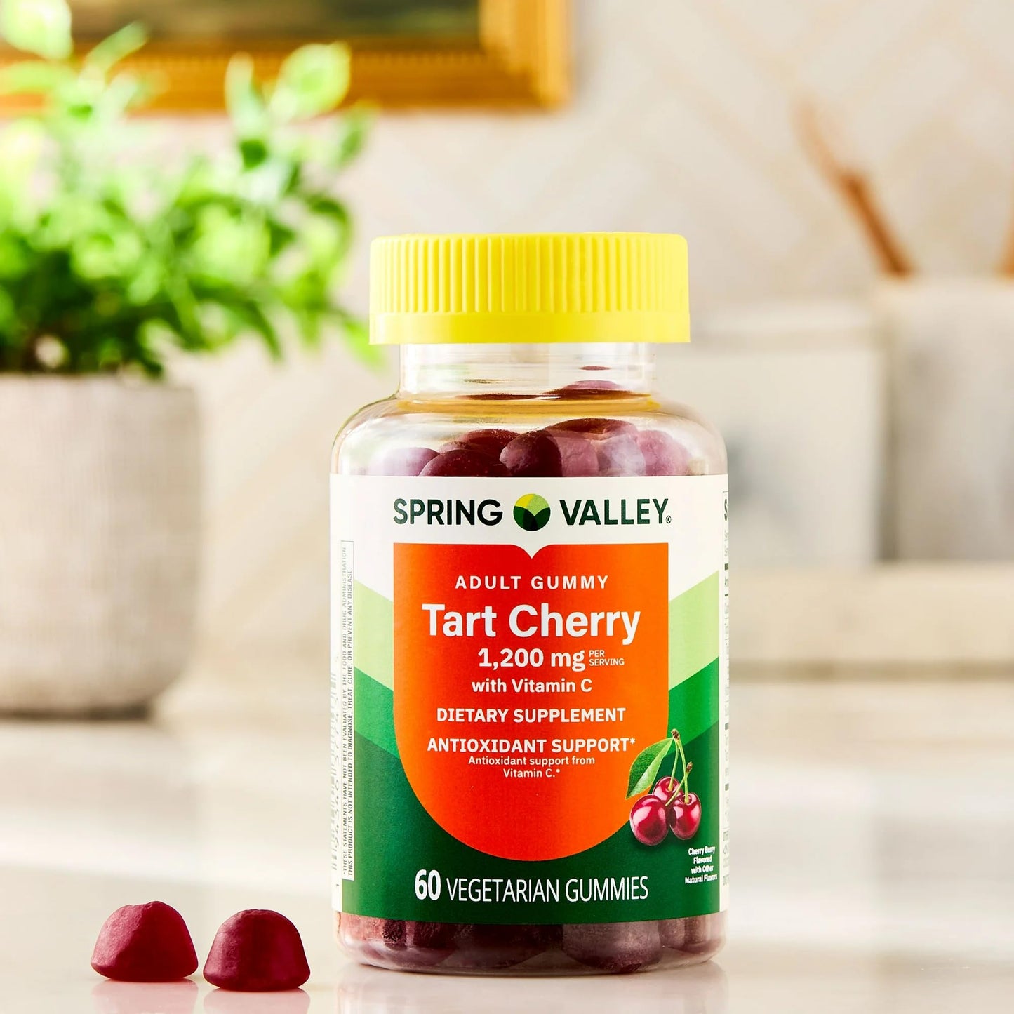 SUREFECT Tart Cherry Gummies Gummy, 60 Count