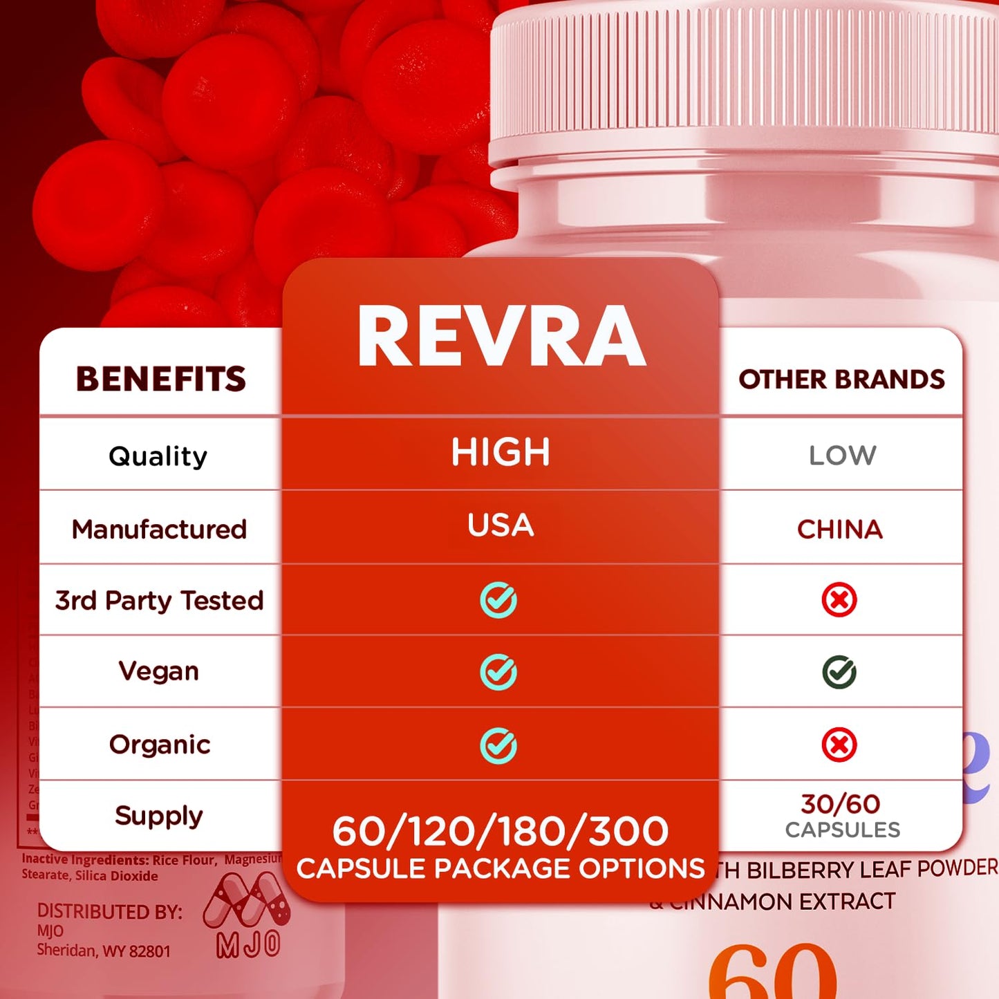 MJO Revra Capsules 180 Capsules