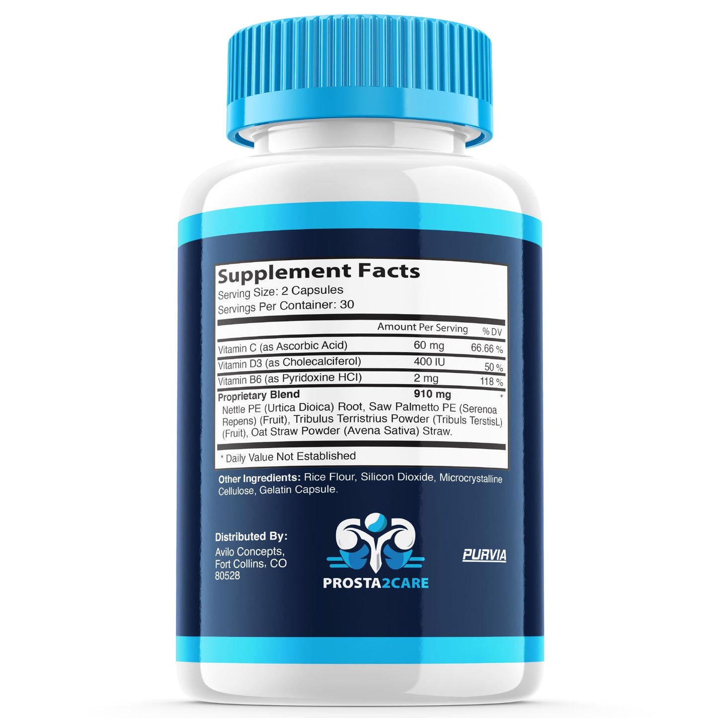 Purvia Prosta2care Capsules 60 Count