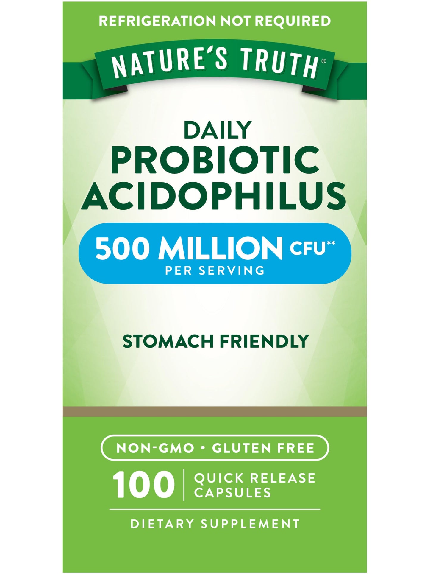 Nature's Truth Probiotics for Men and Women Capsule, 100 Count