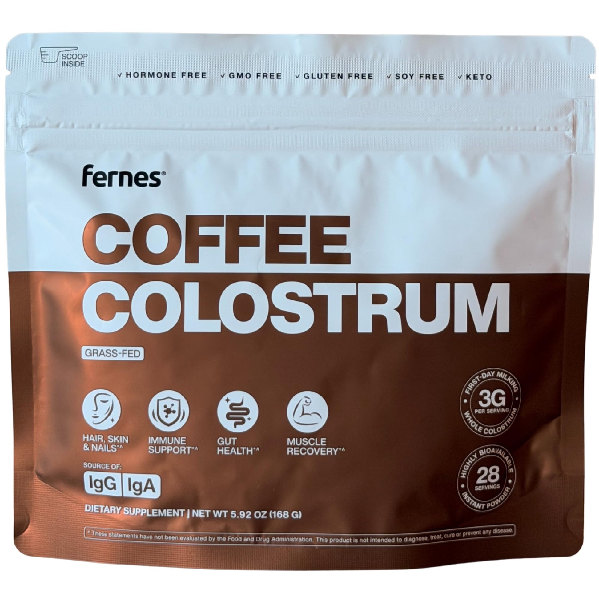 Fernes Coffee Colostrum Powder, 5.92 oz