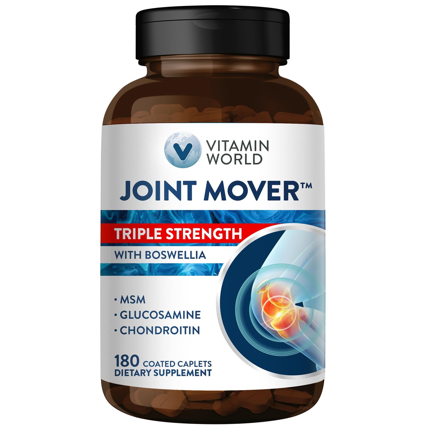 Vitamin World Triple Strength Joint Mover Caplets 180