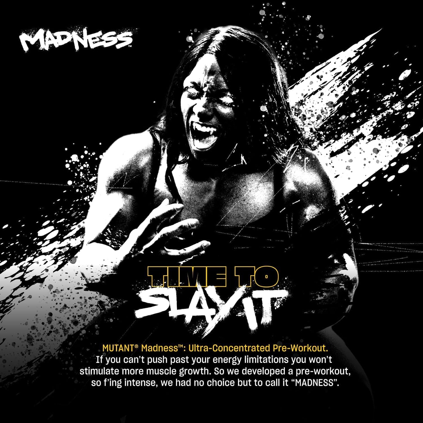 Mutant Madness Pre Workout Powder 9.52 Ounce