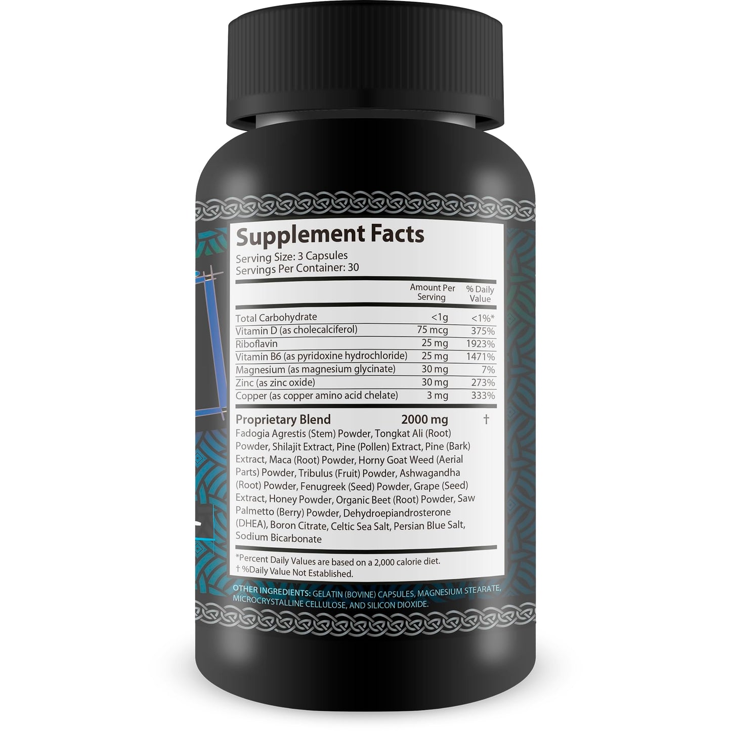 True You Health Celtic Salt Trick Testosterone Booster Capsule 90 Count