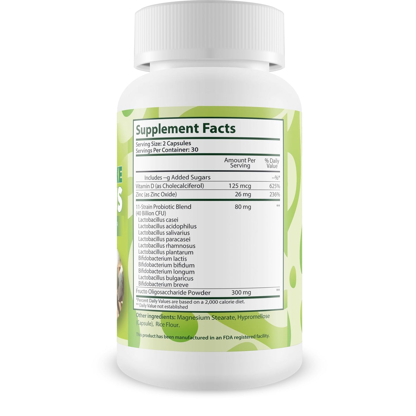 Happy Health Marketplace Myco Nuke Fungus Probiotic Capsule 60 Count