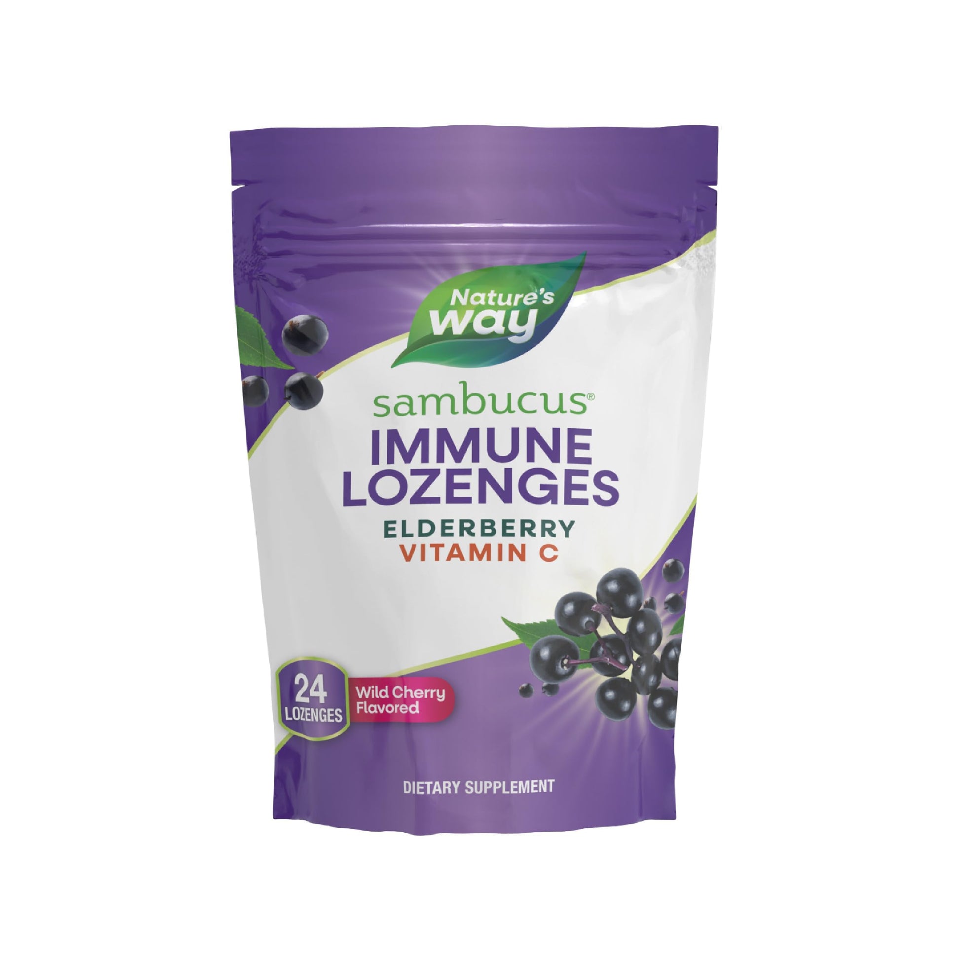 Nature's Way Sambucus Immune Lozenges, 24 Count