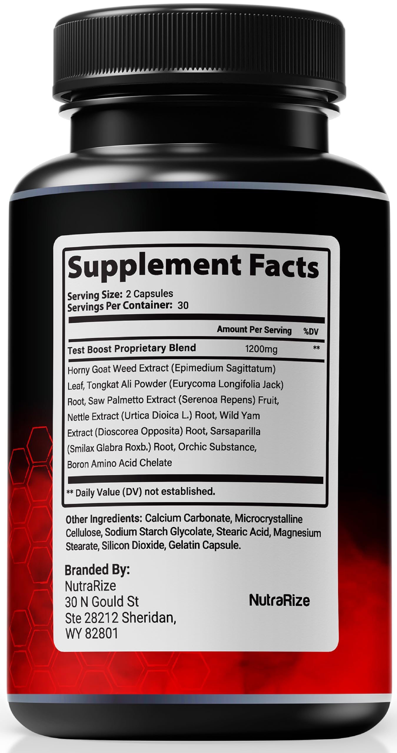 NutraRize Alpha Stallion Capsules 180 Capsules
