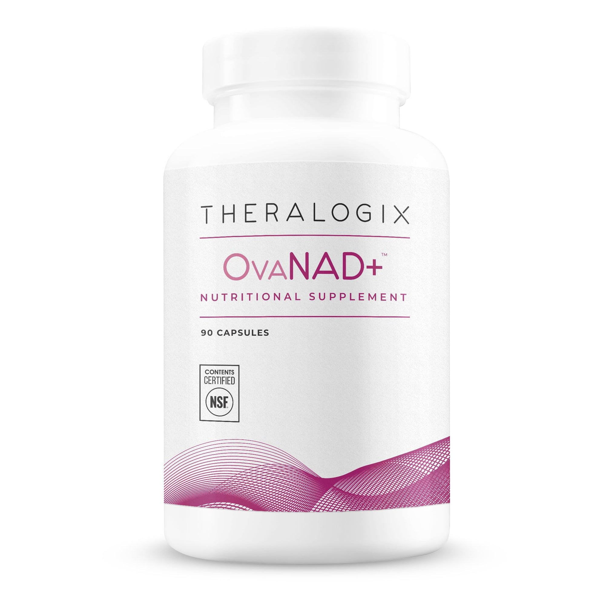 Theralogix OvaNAD+ NMN, NR & Pterostilbene – Fertility & Egg Quality Capsules, 90 Count