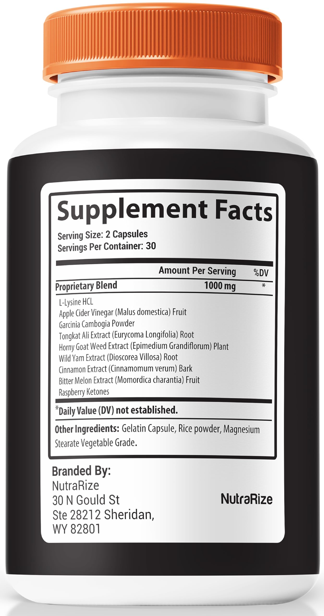 NutraRize VirilPrime Capsules, 60 Count