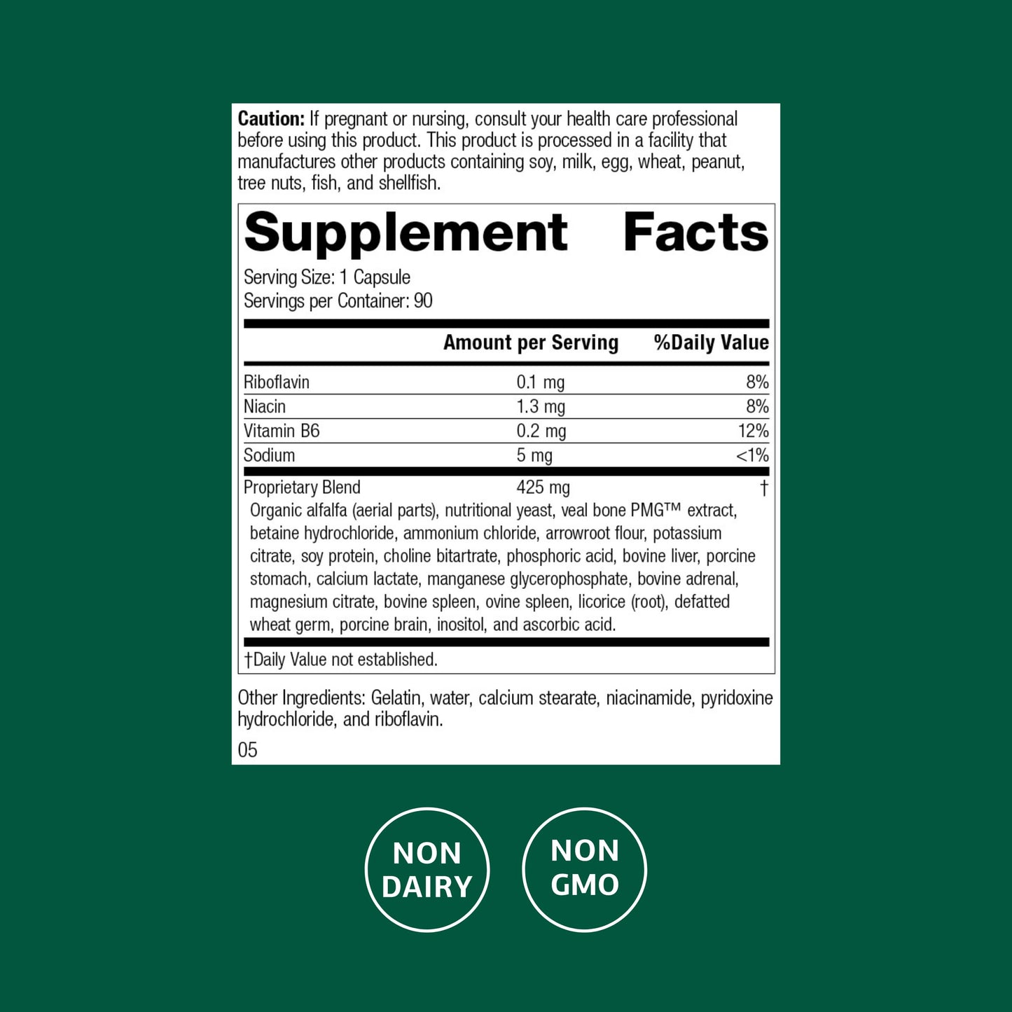 Standard Process Ostarplex Capsule, 90 Count