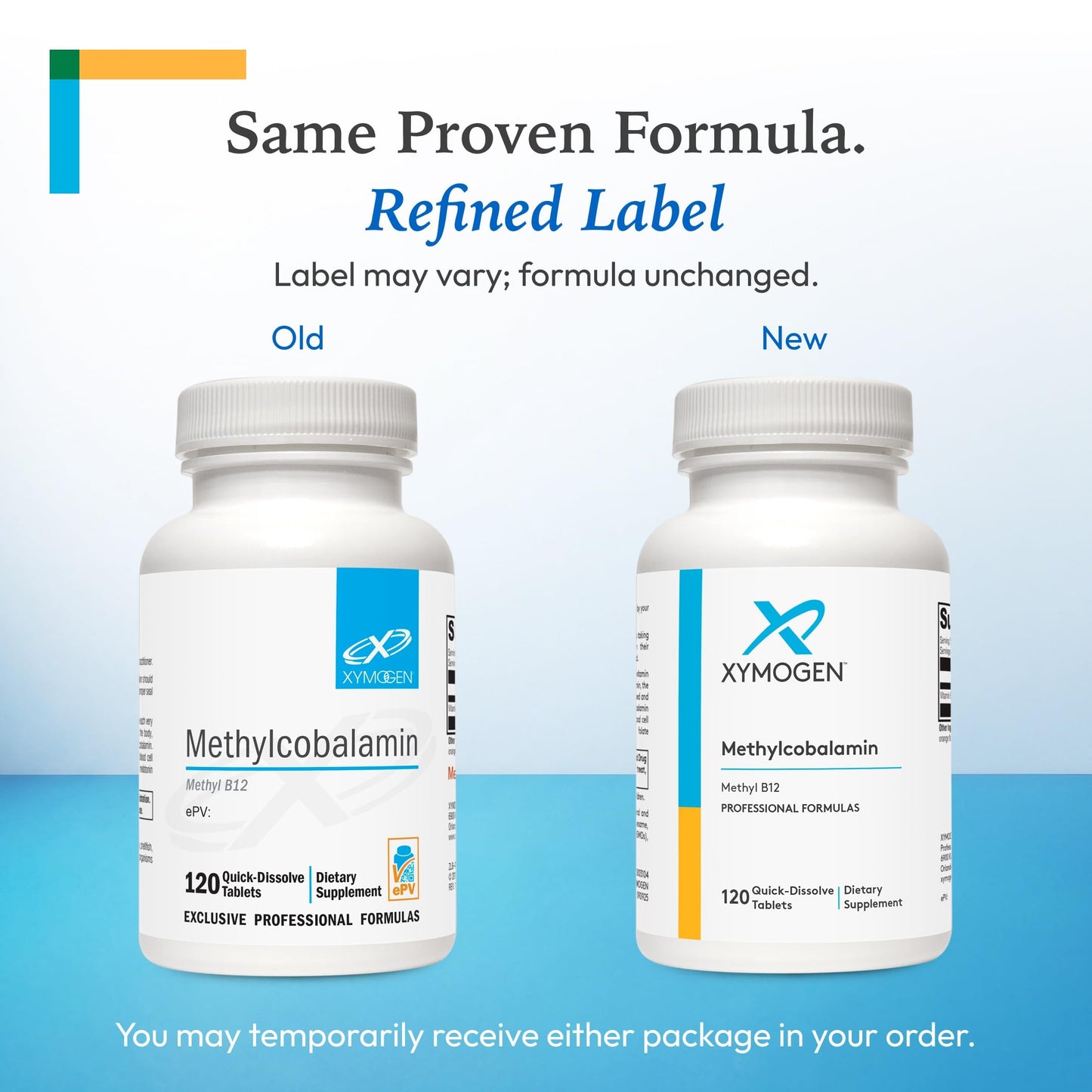 XYMOGEN Methylcobalamin Vitamin B12 Tablet, 5 mg, 120 Tablets