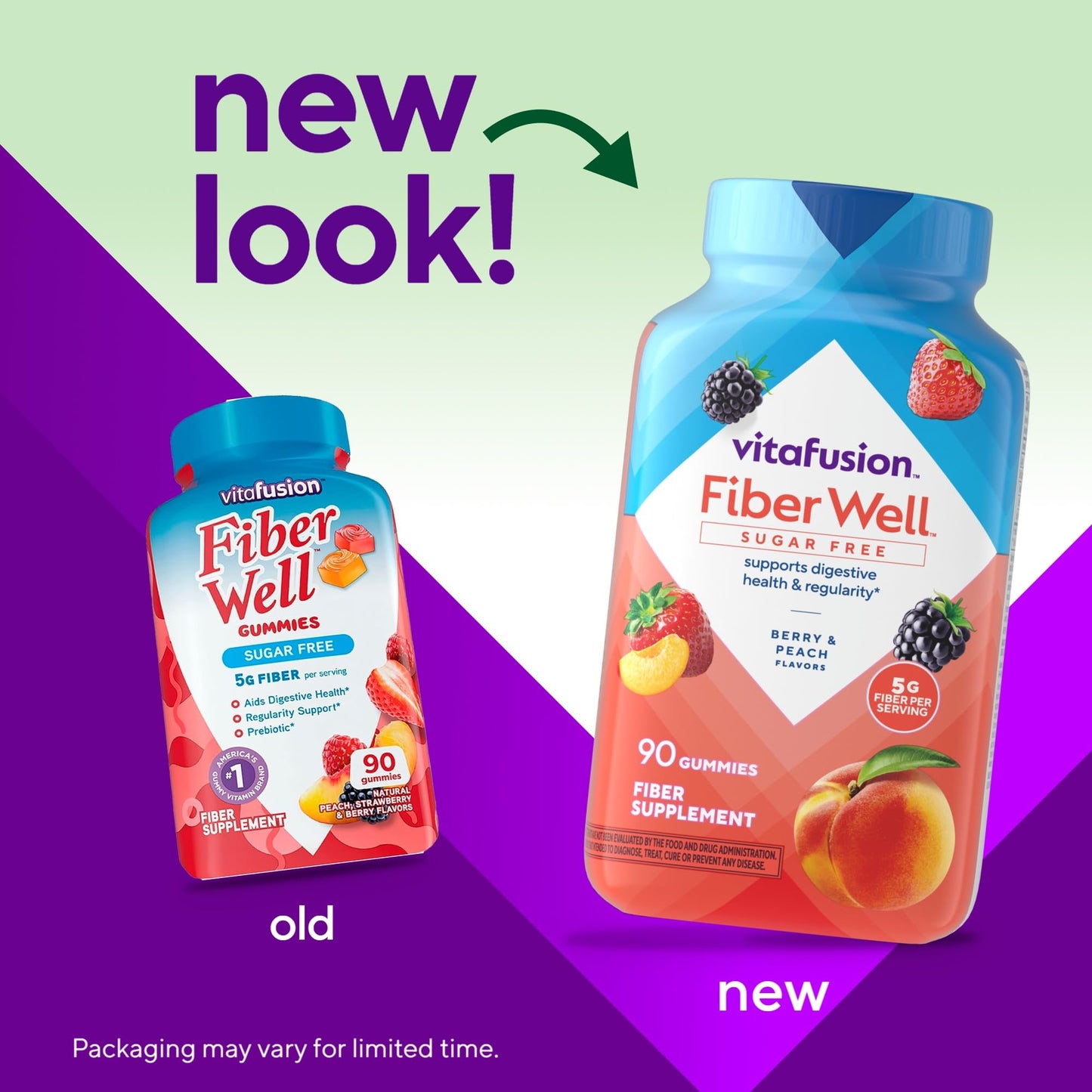 Vitafusion Fiber Well Gummies 90 Count
