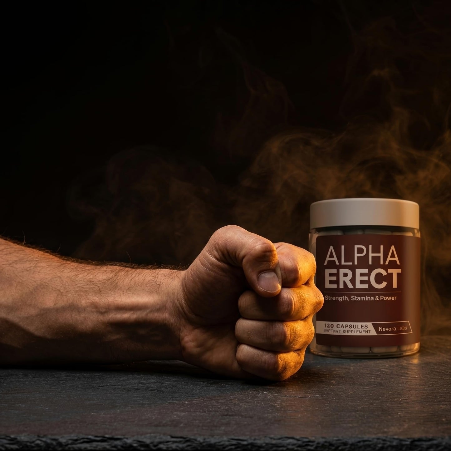 Nevora Labs Alpha Erect Male Enhancing Supplement Capsule 120 Count