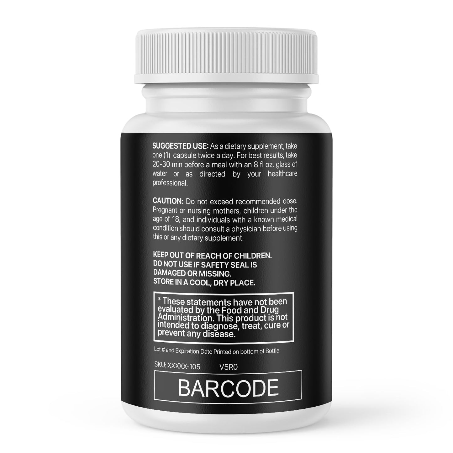 Fitness InspireWays Fat Burner Pills Official Premium All Natural Daily Health Support Capsule 60 Capsules