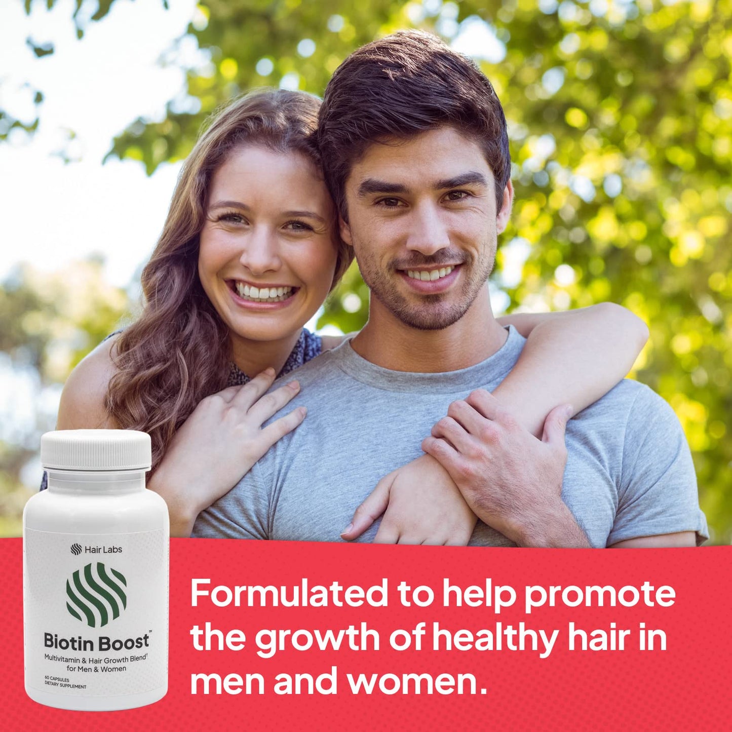 Hair Labs Biotin Boost Hair Growth Supplement Capsules 60