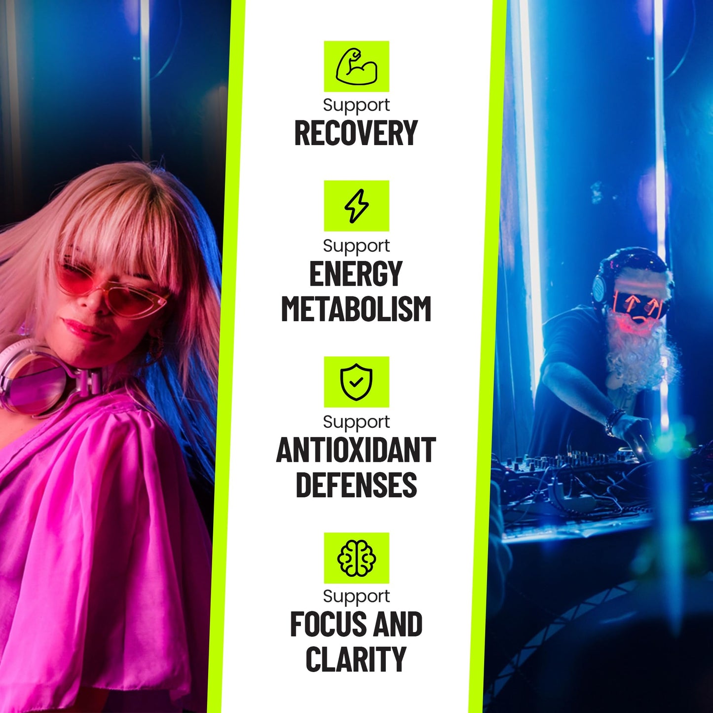 Ravemedy Rave Supplement, 60 Capsules