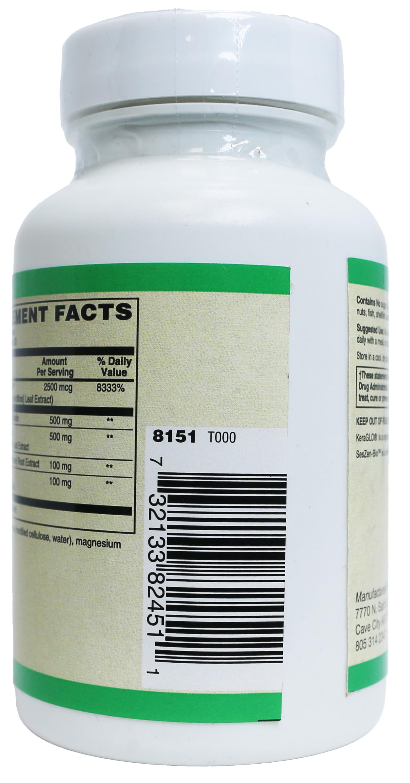 AlchePharma Advanced Beauty Care, Hair Skin and Nails Supplement, Capsule, 1 Count
