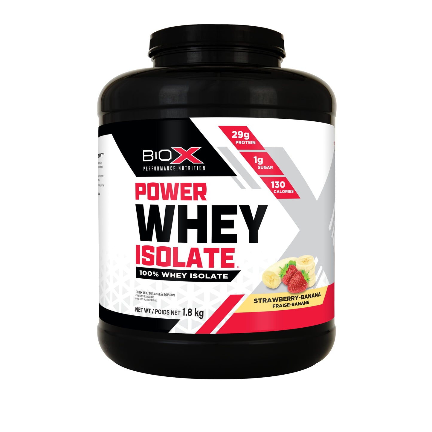 BIOX PERFORMANCE NUTRITION BioX Power Whey Isolate Powder, 64 Servings