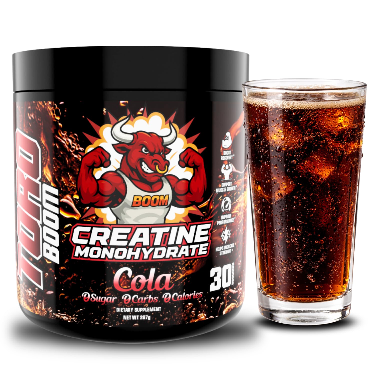 TORO BOOM Creatine Powder, 1 Ounce (Pack of 1)