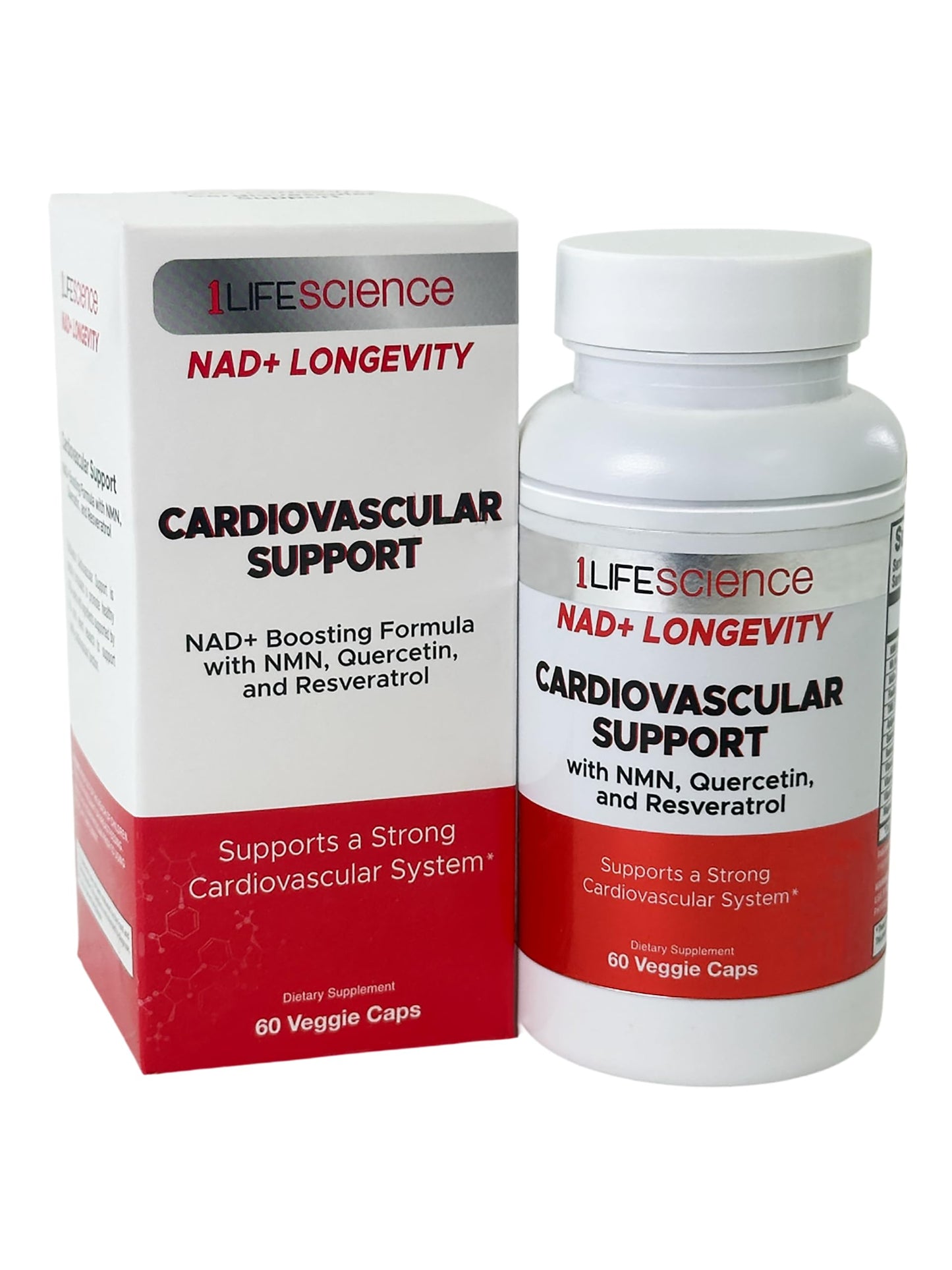 1LifeScience Cardiovascular Support Supplement Capsules 60