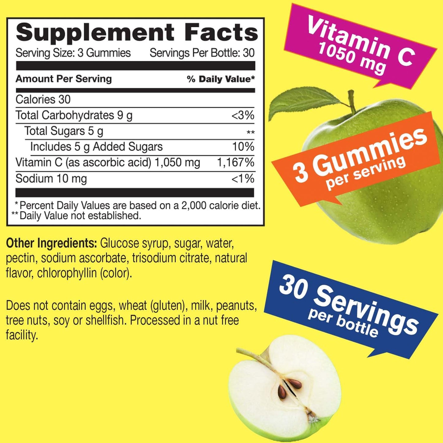 WellYeah Vitamin C 1050 mg 90 Gummies