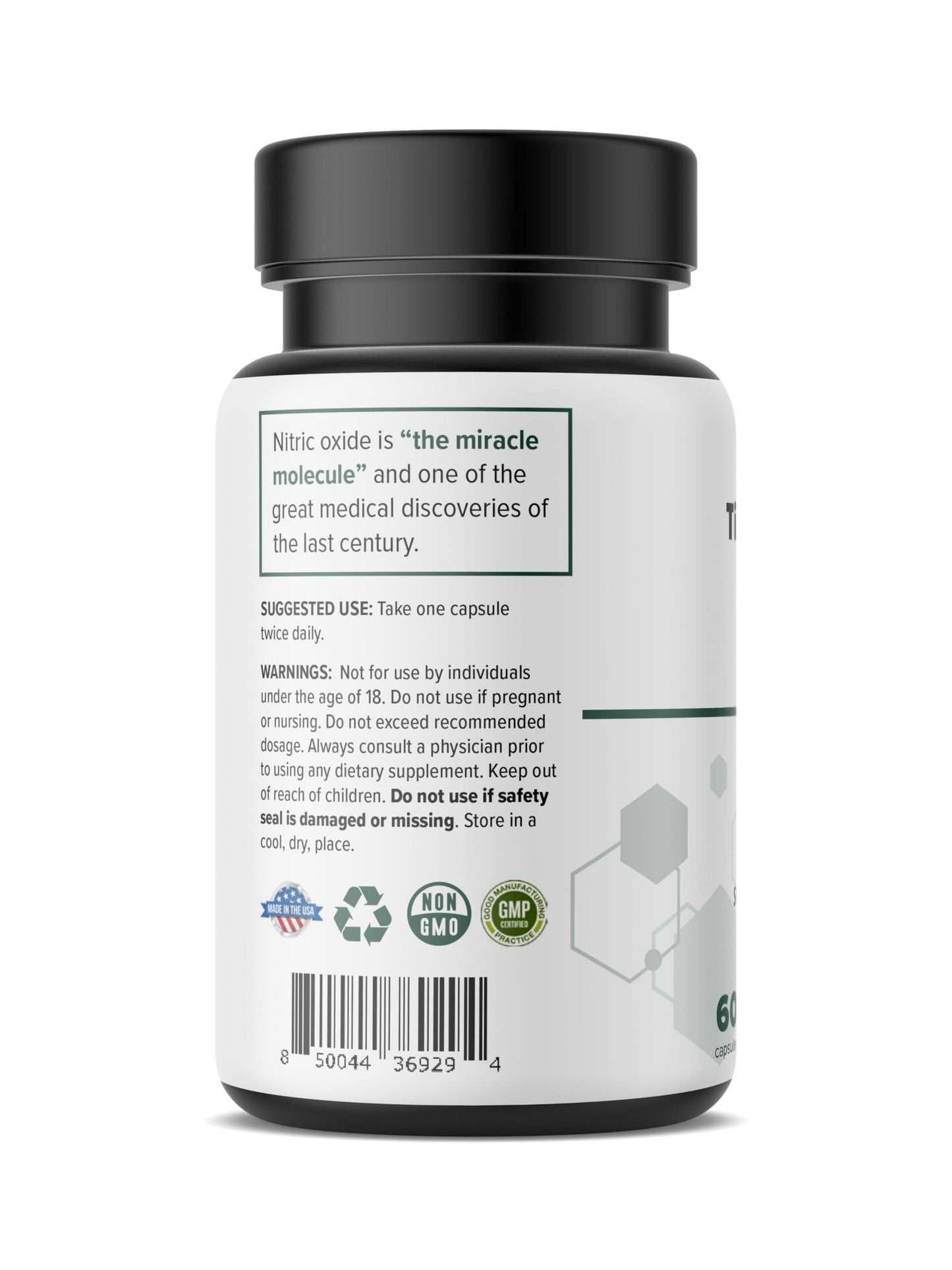 Real Science Nutrition Tissue Restore Complex Circulation & Tissue Health Support with Nitric Oxide, Vitamins C, D, K, B6 & B12 Cellular & Skin Wellness Supplement 60 Capsules