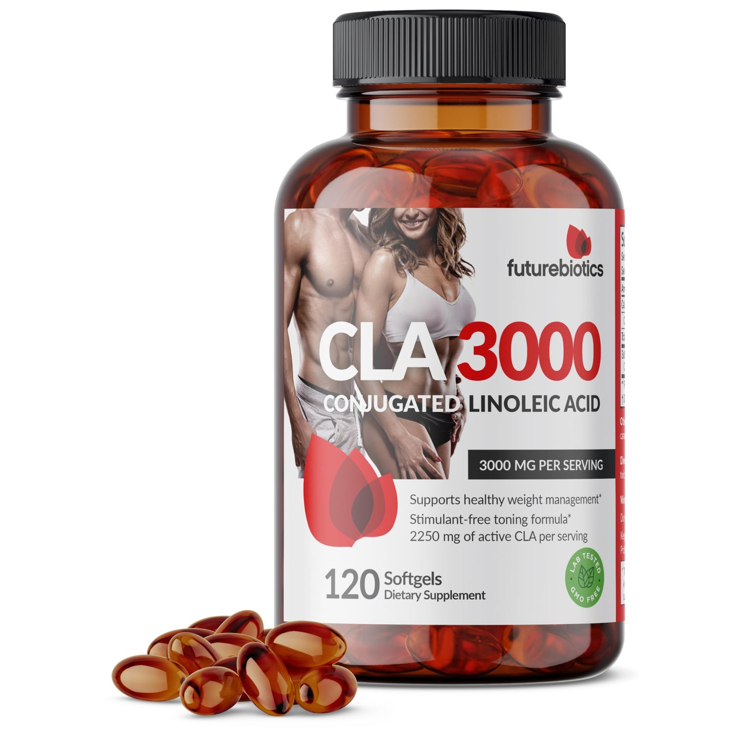 Futurebiotics CLA 3000 Extra High Potency Softgels 120