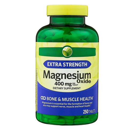 KP+ Magnesium Oxide 400 mg Tablets 250 Count