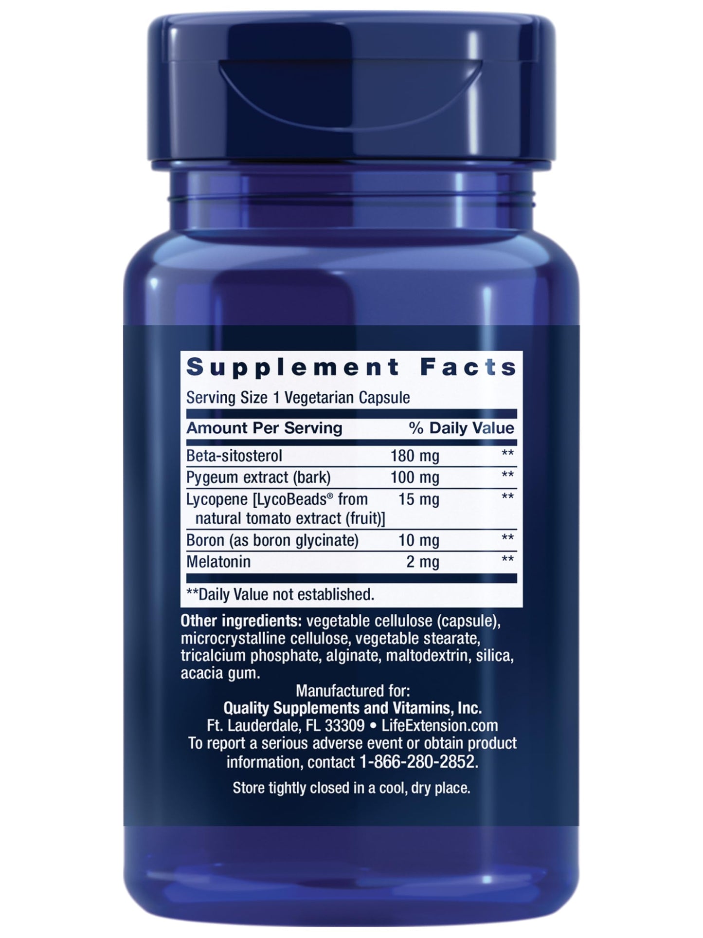 Life Extension Men's Bladder Support Capsule, 30 Count